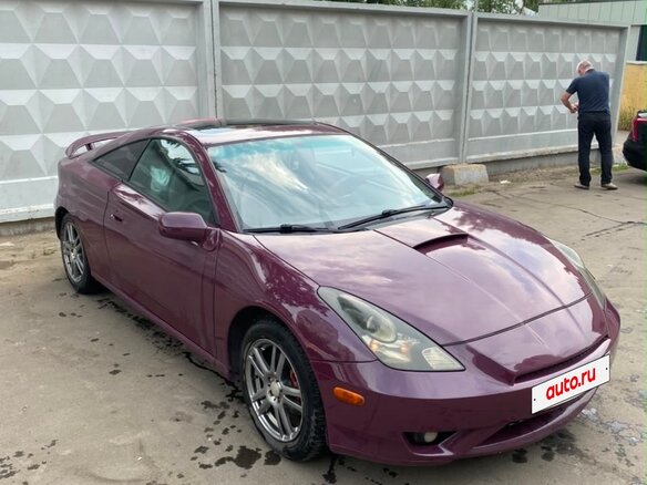 2003 Toyota Celica VII (T230) Рестайлинг, фиолетовый, 700000 рублей - вид 8