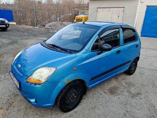 2006 Chevrolet Spark II, синий, 200000 рублей, вид 2