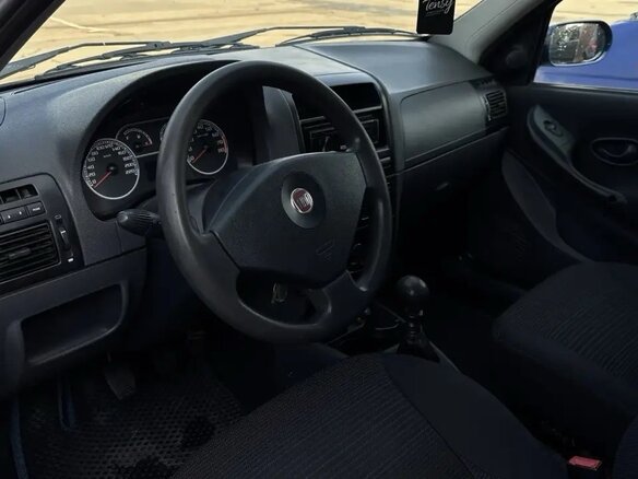 2008 Fiat Albea I Рестайлинг, синий - вид 8
