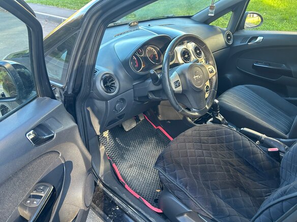 2008 Opel Corsa D, чёрный - вид 5