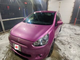 2014 Mitsubishi Mirage VI, розовый, 700000 рублей, вид 3