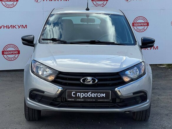 2021 Lada (ВАЗ) Granta I Рестайлинг, серый, 679000 рублей - вид 7