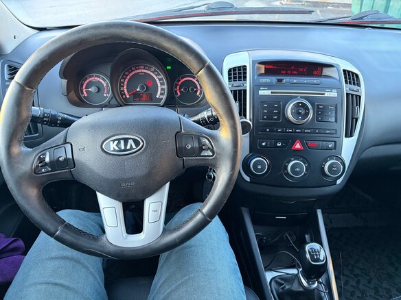 2010 Kia Ceed I Рестайлинг, чёрный, 530000 рублей - вид 8