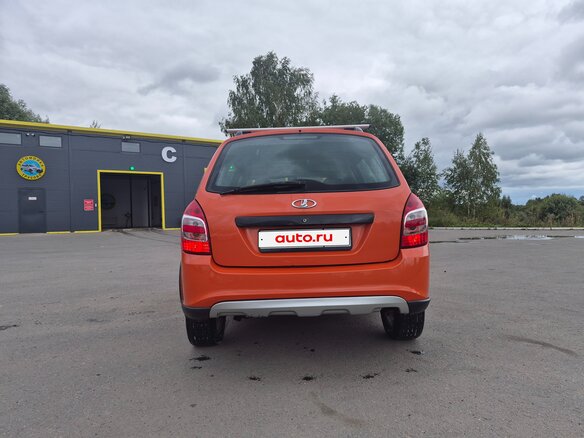 2016 Lada (ВАЗ) Kalina Cross II, оранжевый, 320000 рублей - вид 6