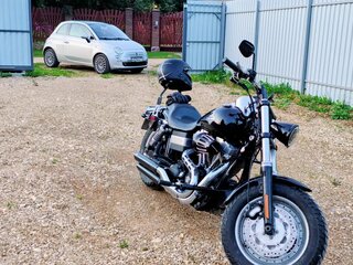 2011 Harley-Davidson Fat Bob, чёрный, 850000 рублей, вид 4