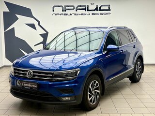 2018 Volkswagen Tiguan II, синий, 2490000 рублей, вид 1