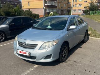 2008 Toyota Corolla X (E140, E150), голубой, 550000 рублей, вид 1