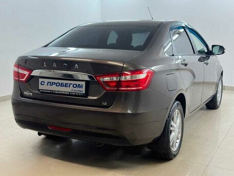 2017 Lada (ВАЗ) Vesta I, коричневый, 795000 рублей, вид 4