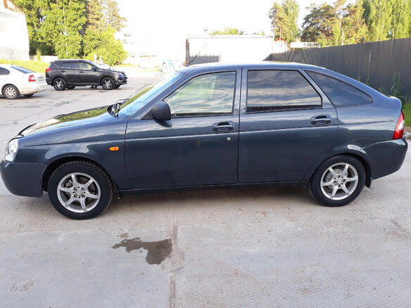 2012 Lada (ВАЗ) Priora I, серый, 250000 рублей - вид 4