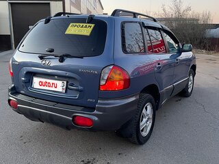 2001 Hyundai Santa Fe I, синий, 590000 рублей, вид 3