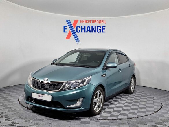 2011 Kia Rio 4-speed III, зелёный