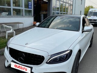 2015 Mercedes-Benz C-Класс 200 IV (W205), белый, 2650000 рублей, вид 1