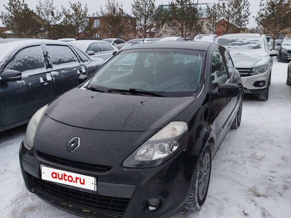 2009 Renault Clio III, чёрный, 333333 рублей - вид 7