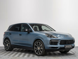 2018 Porsche Cayenne S III, голубой, 6150000 рублей, вид 5