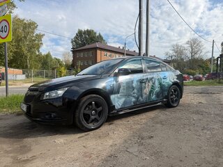 2011 Chevrolet Cruze I, чёрный, 830000 рублей, вид 4