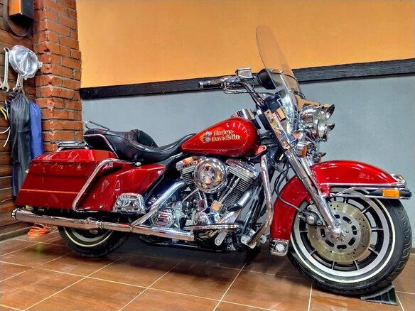 1991 Harley-Davidson Electra Glide, красный, 1200000 рублей - вид 16