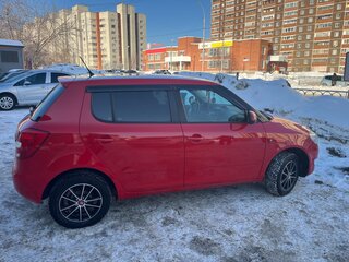 2012 Skoda Fabia II Рестайлинг, красный, 510000 рублей, вид 4