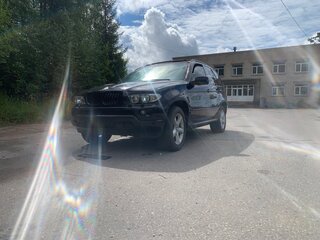 2004 BMW X5 4.4i I (E53) Рестайлинг, чёрный, 1000000 рублей, вид 1