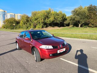 2007 Renault Megane II Рестайлинг, красный, 450000 рублей, вид 2