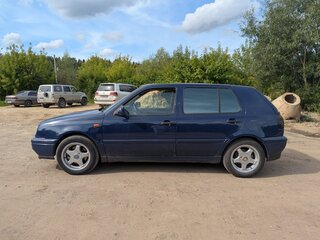 1996 Volkswagen Golf III, синий, 240000 рублей, вид 4