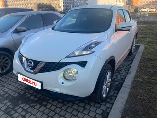 2018 Nissan Juke I Рестайлинг, белый, 1700000 рублей, вид 2