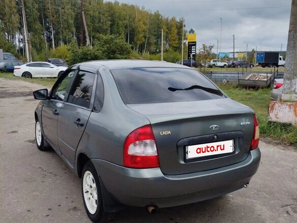 2006 Lada (ВАЗ) Kalina I, серый, 140000 рублей