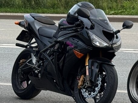 2006 Kawasaki ZX-6R Ninja, чёрный, 500000 рублей, вид 2