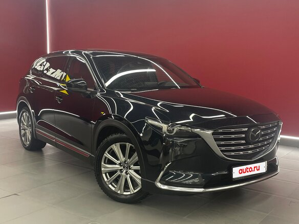 2021 Mazda CX-9 II Рестайлинг, чёрный, 4400000 рублей - вид 8