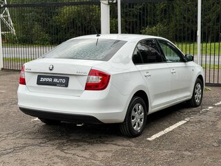 2015 Skoda Rapid I, белый, 809000 рублей, вид 4