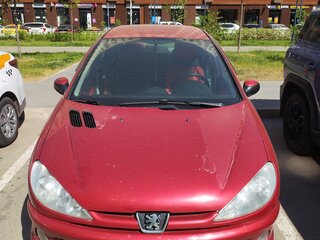 2008 Peugeot 206, красный, 260000 рублей, вид 1