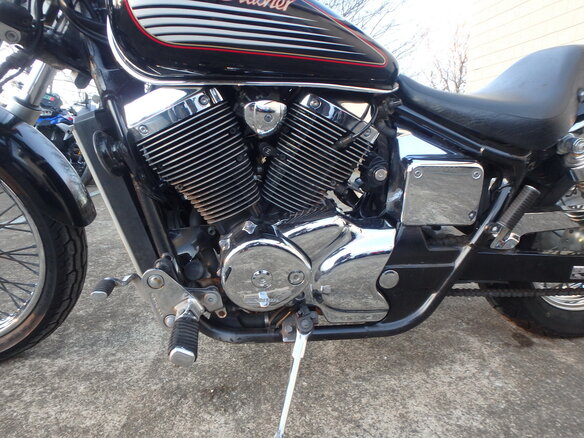 2001 Honda Shadow 750, чёрный, 510000 рублей - вид 6