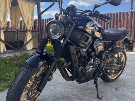 2023 Yamaha XSR700, чёрный, 780000 рублей, вид 1