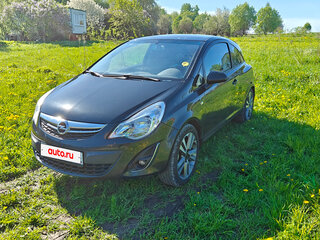 2012 Opel Corsa D Рестайлинг II, чёрный, 339000 рублей, вид 1