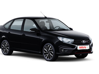 2026 Lada (ВАЗ) Granta Sport I Рестайлинг, чёрный, 1677000 рублей, вид 1