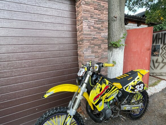 1999 Suzuki RMX 250S, жёлтый, 260000 рублей - вид 4