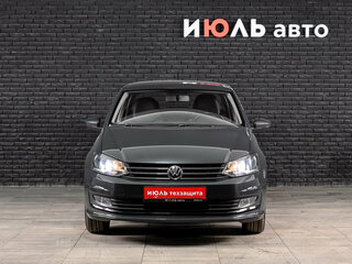 2017 Volkswagen Polo V Рестайлинг, серый, 1250000 рублей, вид 2