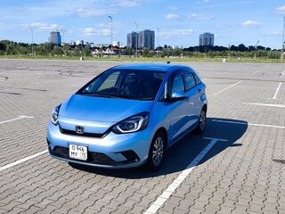 2020 Honda Fit IV, синий, 1495000 рублей, вид 4