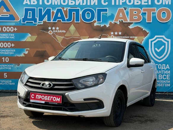 2022 Lada (ВАЗ) Granta I Рестайлинг, белый, 540000 рублей - вид 6