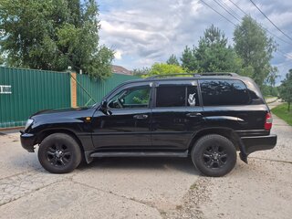 2006 Toyota Land Cruiser 100 Series Рестайлинг 2, чёрный, 2300000 рублей, вид 1