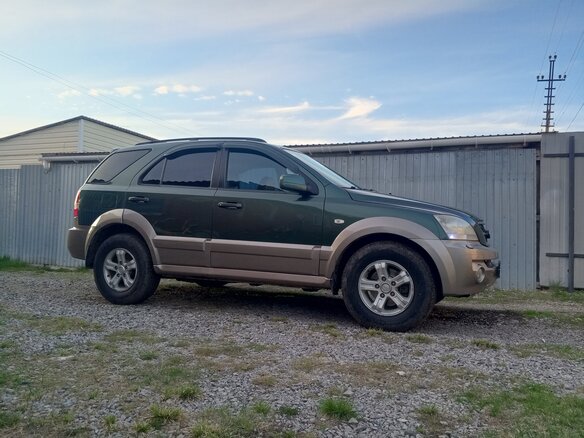 2005 Kia Sorento 5-speed I, зелёный, 550000 рублей - вид 5