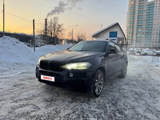 2016 BMW X6 40d II (F16), чёрный, 3400000 рублей, вид 1