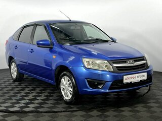 2016 Lada (ВАЗ) Granta I, синий, 570000 рублей, вид 4