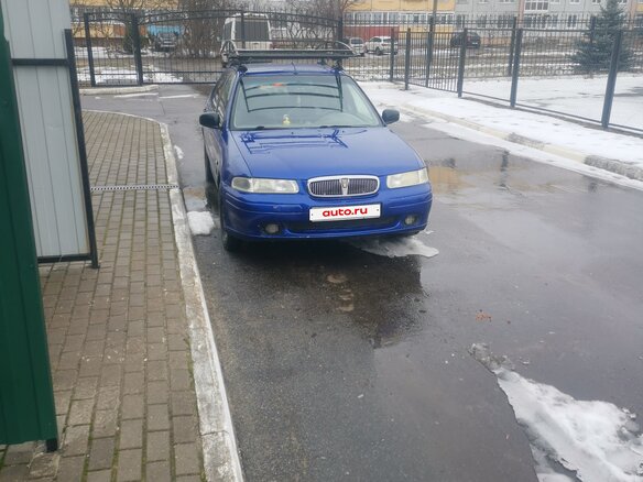 1998 Rover 400 II (HH-R), синий, 200000 рублей