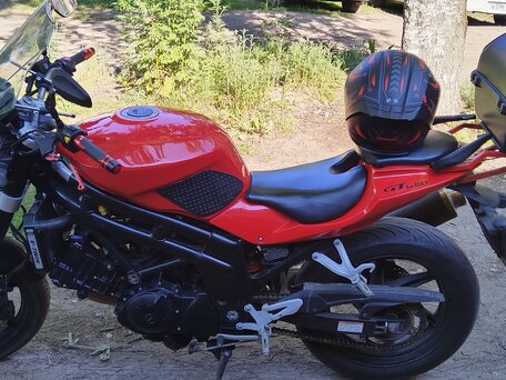 2014 Hyosung Comet GT650, красный, 300000 рублей, вид 1