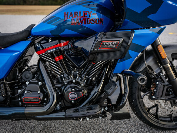 2026 Harley-Davidson CVO Road Glide ST, синий, 5790000 рублей - вид 10