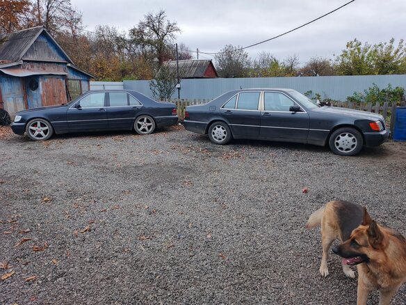 1997 Mercedes-Benz S-Класс 280 III (W140) Рестайлинг, синий, 1000000 рублей - вид 4