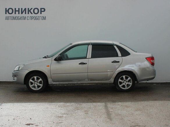 2012 Lada (ВАЗ) Granta I, серебристый - вид 1