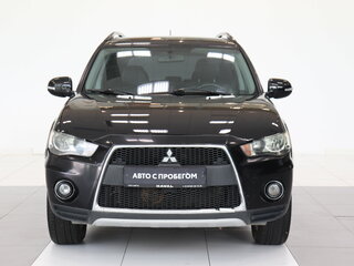 2011 Mitsubishi Outlander II Рестайлинг, чёрный, 904000 рублей, вид 2
