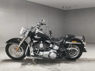 2009 Harley-Davidson Softail Deluxe, чёрный, 916000 рублей, вид 2