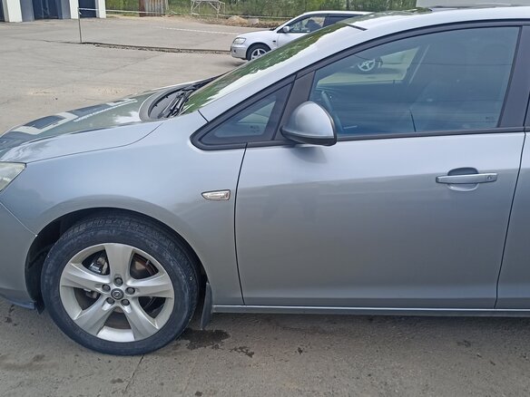 2011 Opel Astra J, серебристый, 575000 рублей - вид 6